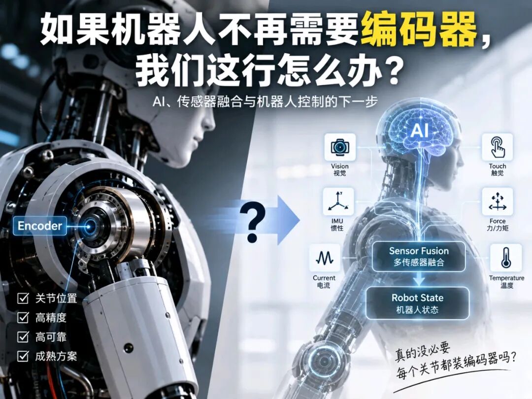 如果机器人不再需要编码器，我们这行怎么办？