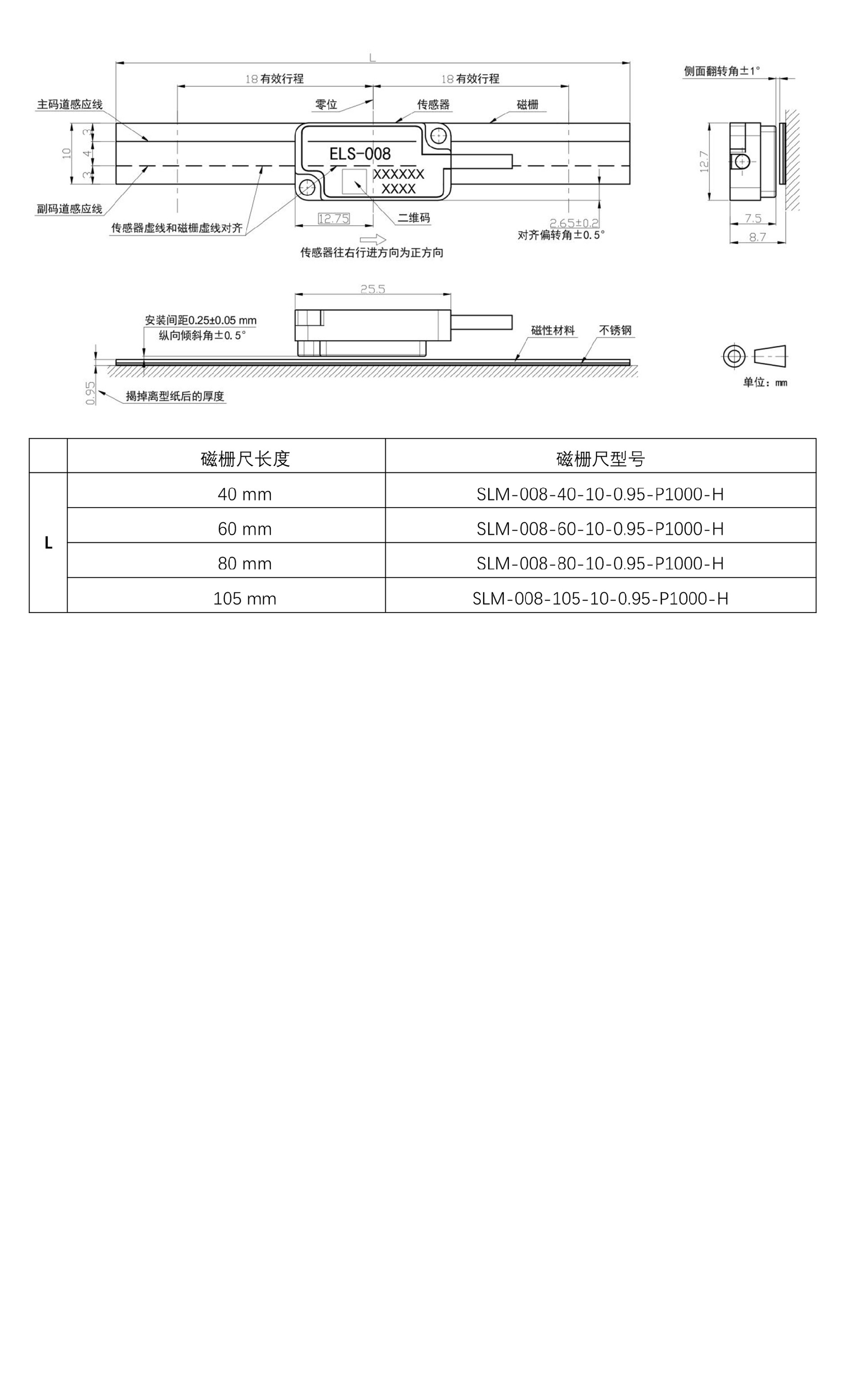 ELS-008 原厂参数/尺寸图