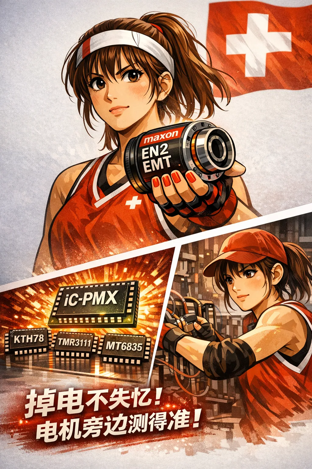 深度解析 ENX 22 EMT:瑞士maxon真正解决的,不是精度,而是电机旁边测得准、断电以后记得住