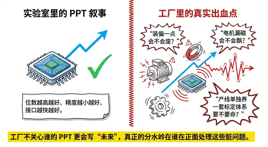 为什么别的公司都在吹产品，只有昆泰芯在讲技术路线？从一张演讲列表，看编码器公司真正的分层