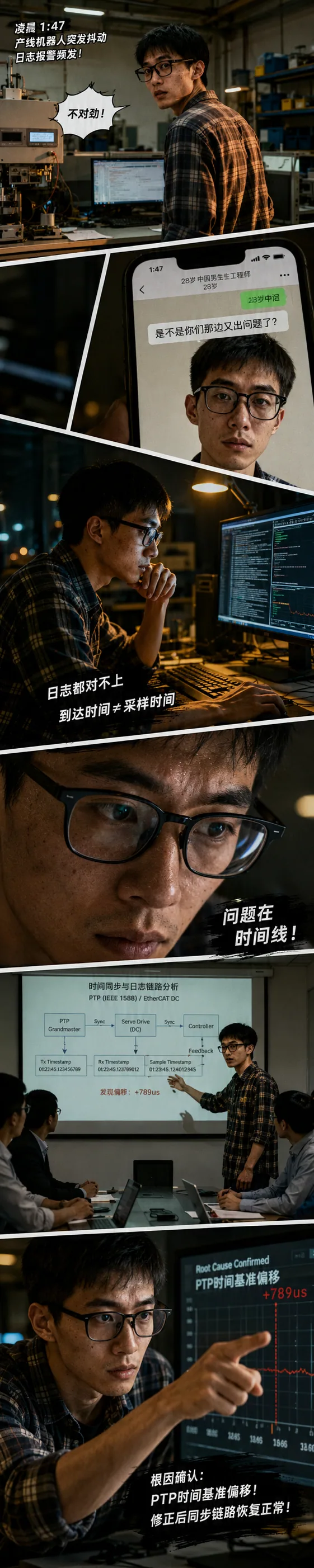 机器人关节下一个硬门槛：不是更高分辨率，而是每一帧数据到底发生在什么时候