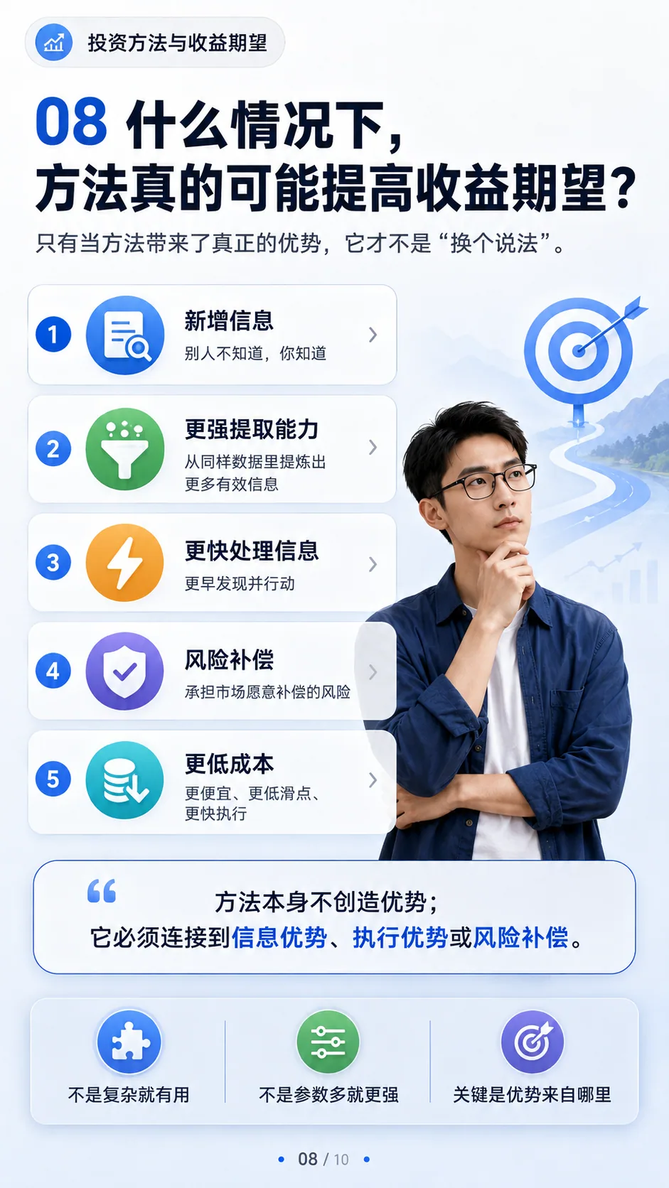 没有新增信息，研究再多投资方法有用吗？