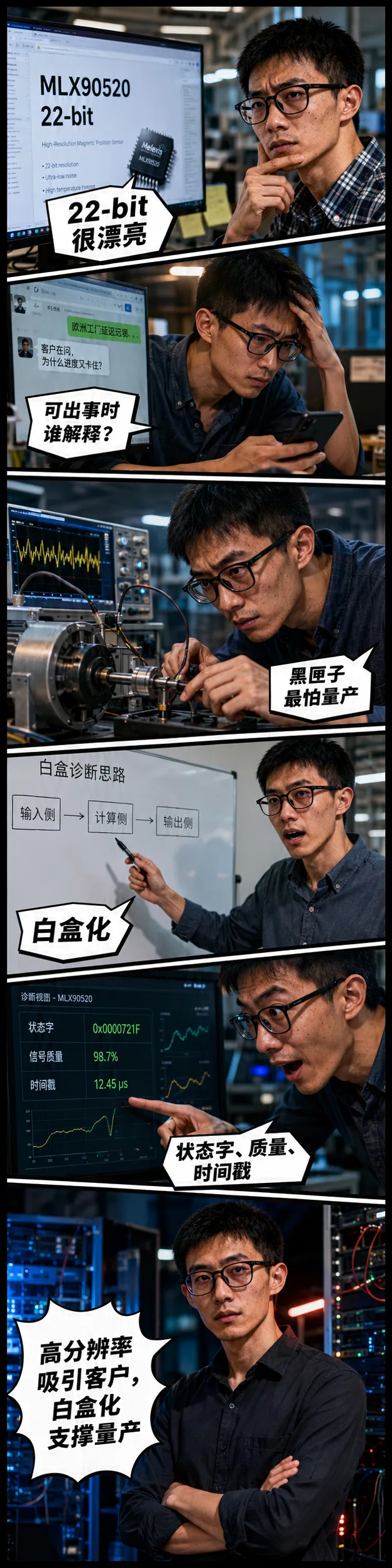MLX90520 做到 22-bit 后,聊聊“白盒编码器”