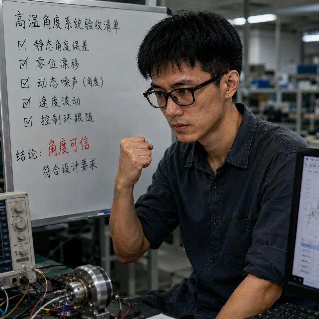 别只验磁钢:磁编码器高温验证,最后必须落到角度系统