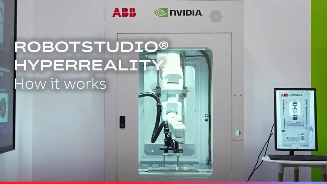 机器人仿真越准,越会逼着编码器芯片交代问题 , 从 ABB 的 RobotStudio HyperReality 说起