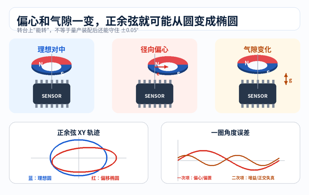 AS5047P做国产替代，为什么昆泰芯先让客户重做一遍磁路! 不是换一颗芯片，而是重算整套磁路、气隙、偏心与校准