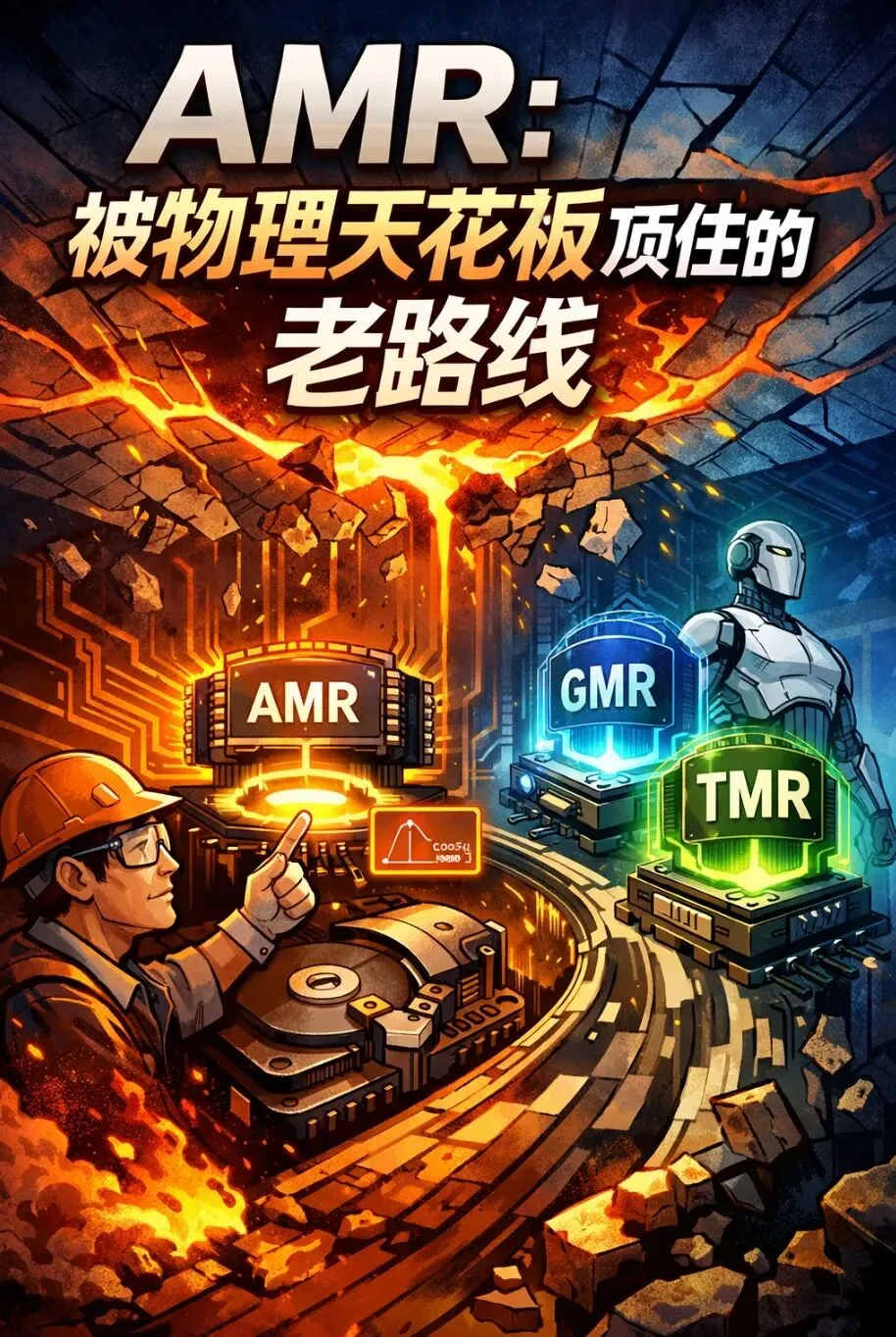 AMR为什么越来越像一条“被物理天花板顶住”的老路线