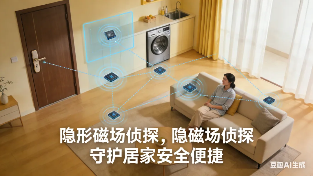 智能家居的隐形革命:磁传感器芯片如何做到"亚毫米级守护"