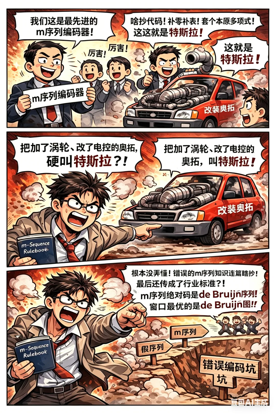 『M序列编码器』这个名词能存在,就是这个行业的『耻辱”』