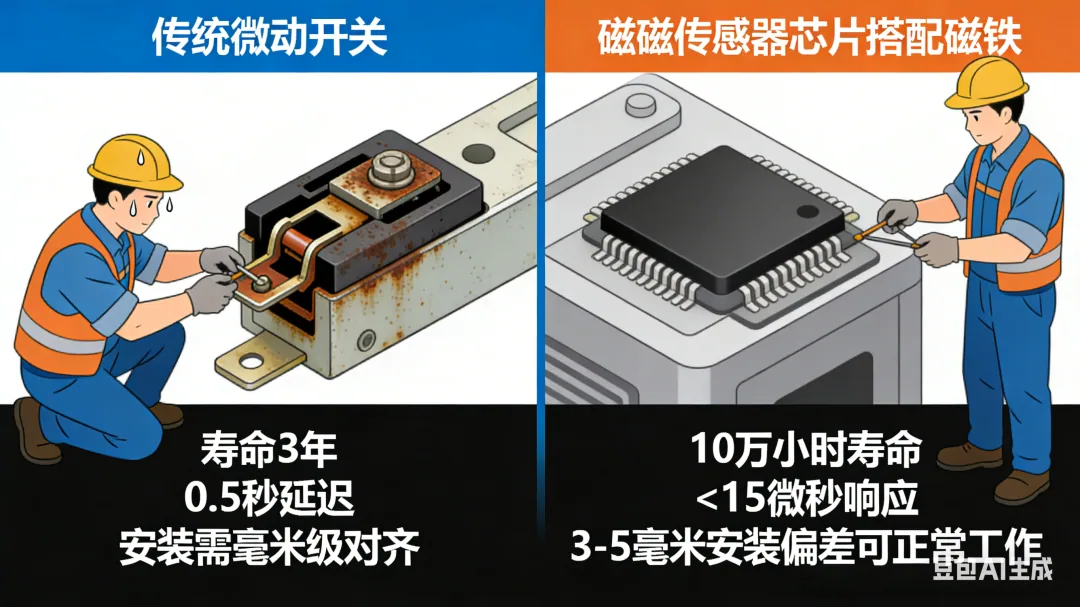 智能家居的隐形革命:磁传感器芯片如何做到"亚毫米级守护"