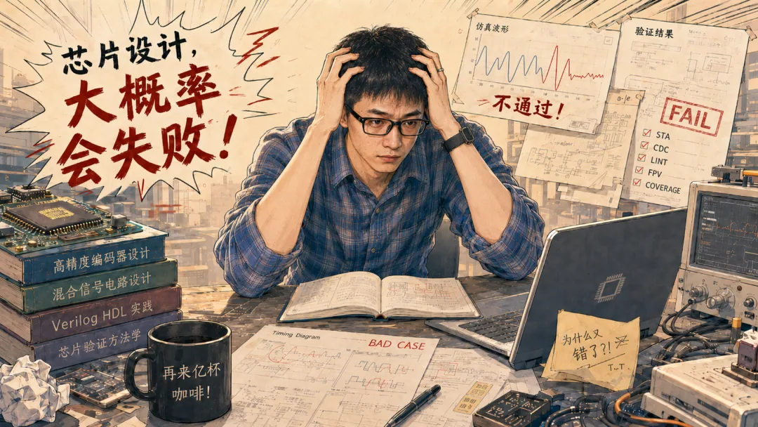 芯片设计是一个 大概率会失败的事, 也聊聊编码器芯片 KTM5800 架构