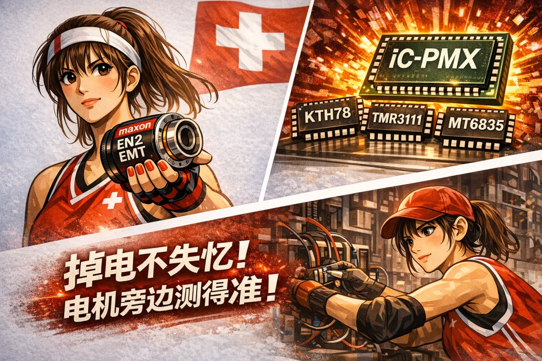 深度解析 ENX 22 EMT:瑞士maxon真正解决的,不是精度,而是电机旁边测得准、断电以后记得住