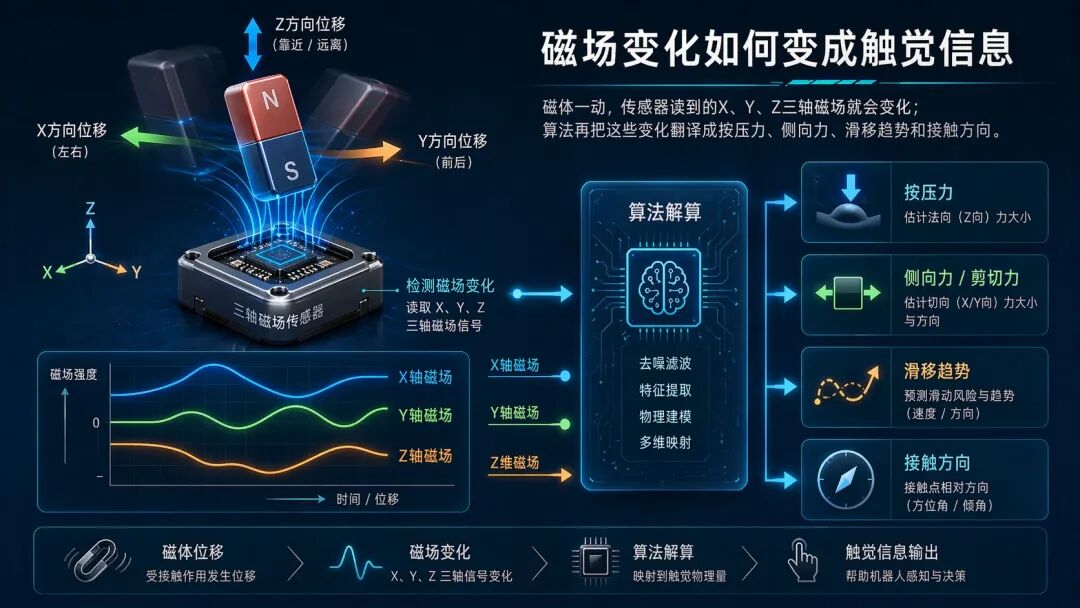 Melexis推进Tactaxis指尖模组，磁传感芯片正在进入机器人触觉系统