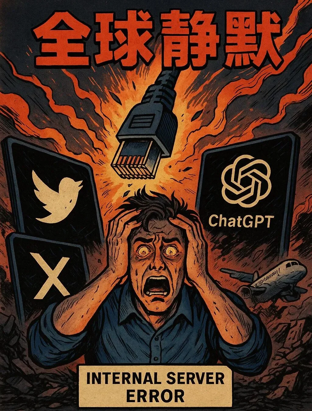 🤯 全球互联网“半小时失忆症”:Cloudflare宕机不是意外,是给全人类的“数字世界集中营”警告