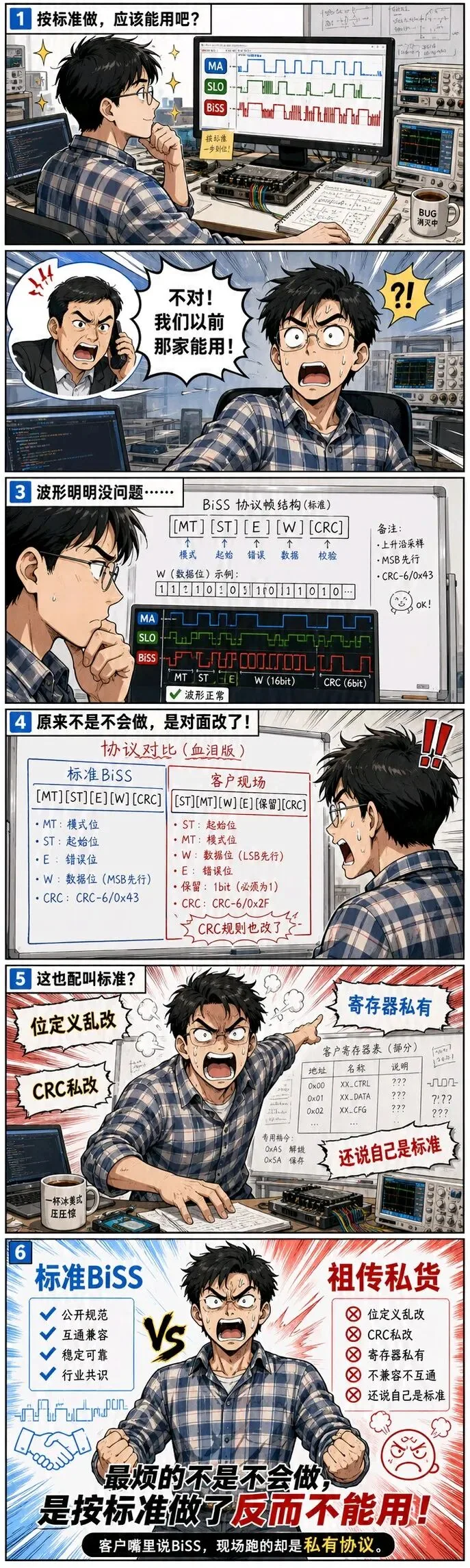 BiSS 你越按标准做,越死在客户的魔改上