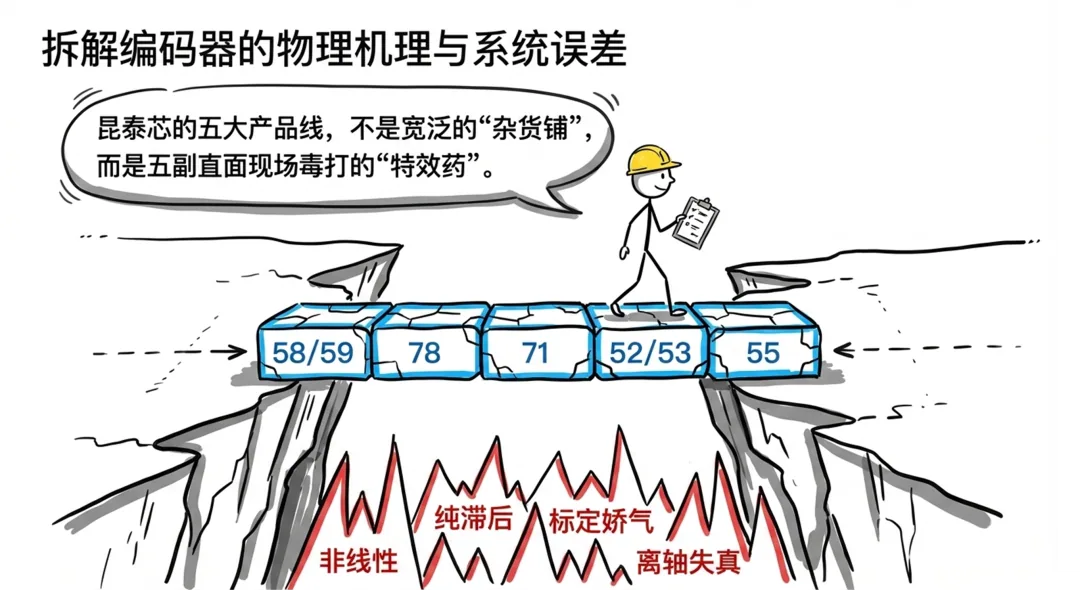 为什么别的公司都在吹产品，只有昆泰芯在讲技术路线？从一张演讲列表，看编码器公司真正的分层