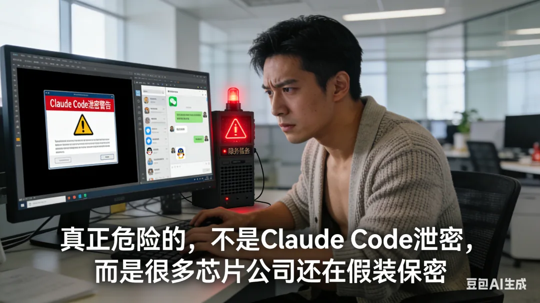 真正危险的,不是 Claude Code 泄密,而是很多芯片公司还在假装保密