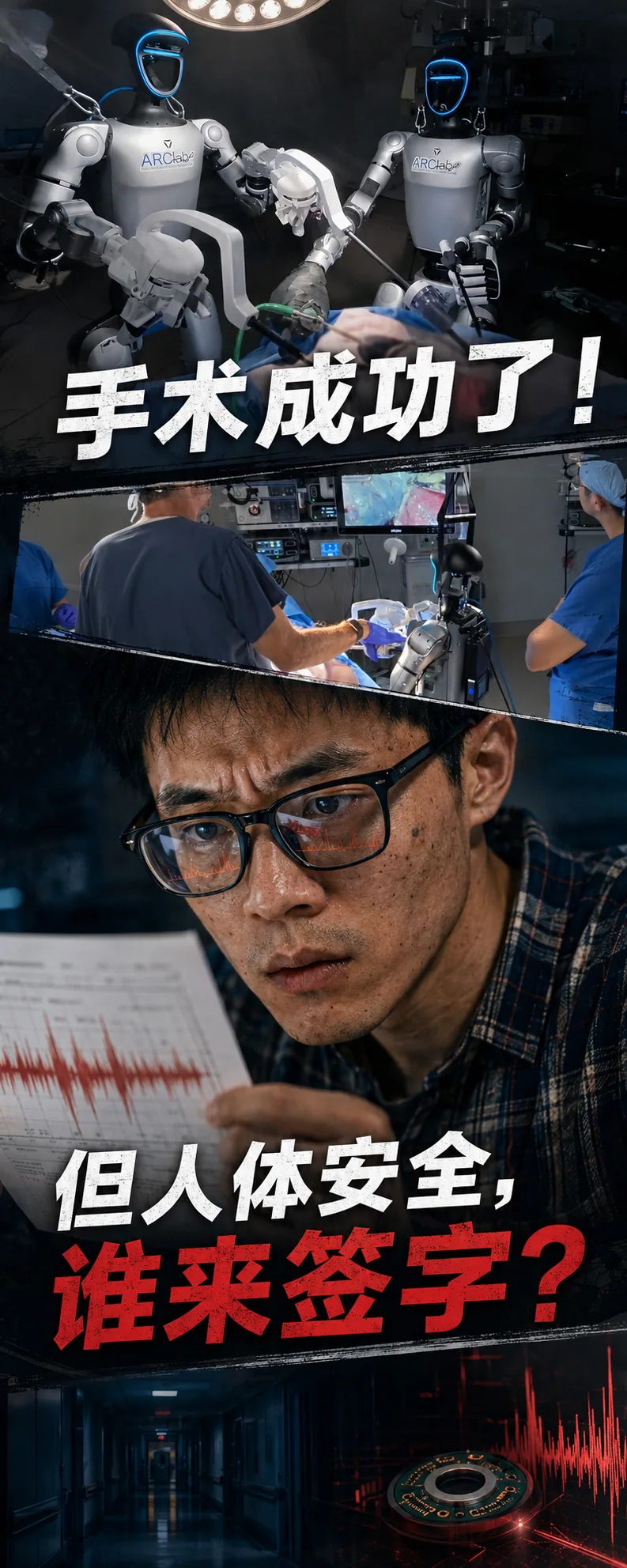 宇树G1给猪做了台手术真正挡在人体手术前的,是156毫秒和10.4毫米