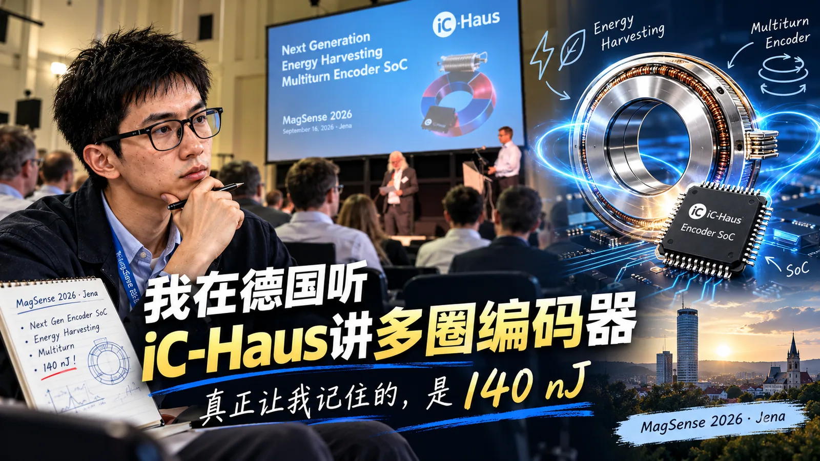 我在德国听 iC-Haus 讲掉电多圈编码器：真