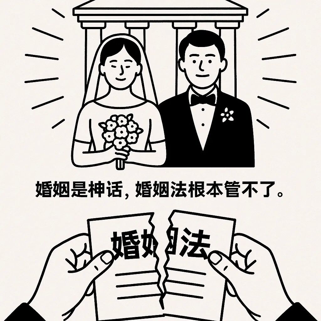 婚姻是神话,婚姻法是多此一举