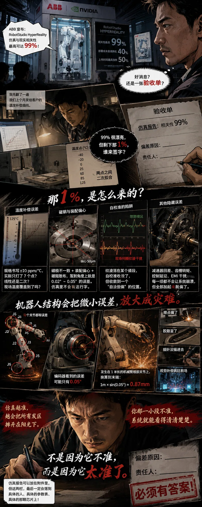 机器人仿真越准,越会逼着编码器芯片交代问题 , 从 ABB 的 RobotStudio HyperReality 说起