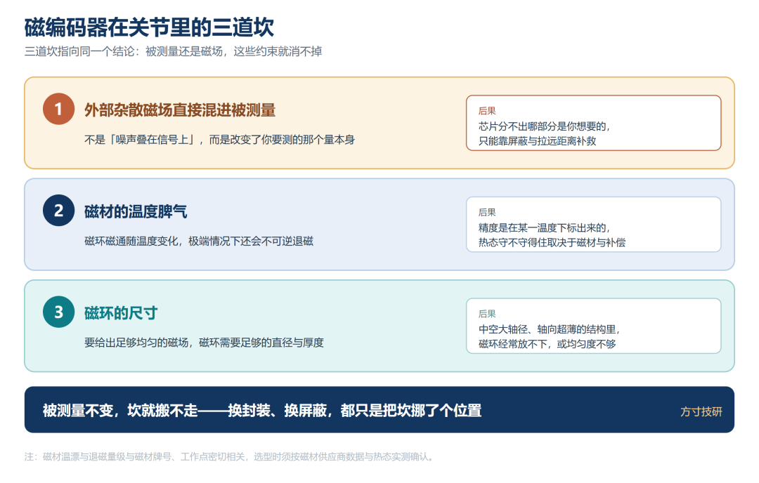 人形机器人关节为什么在换编码器:从磁到电感式,差的不只是抗干扰
