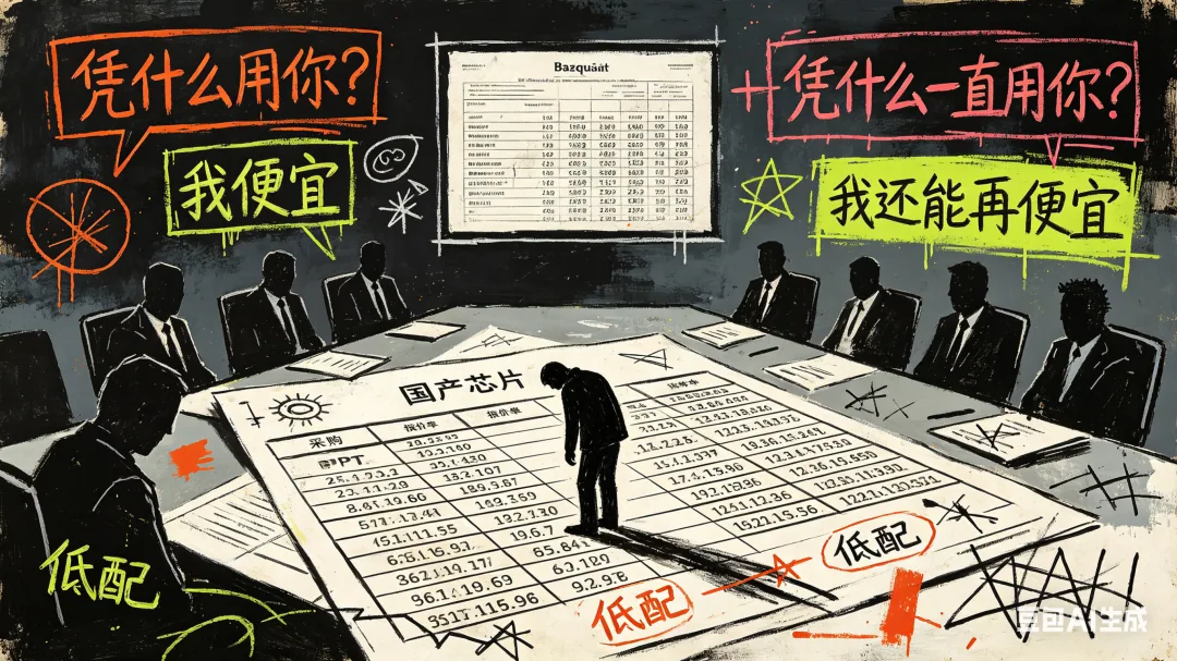 【国产替代】的【最惨结局】:一上桌就把自己活成了“打折券”