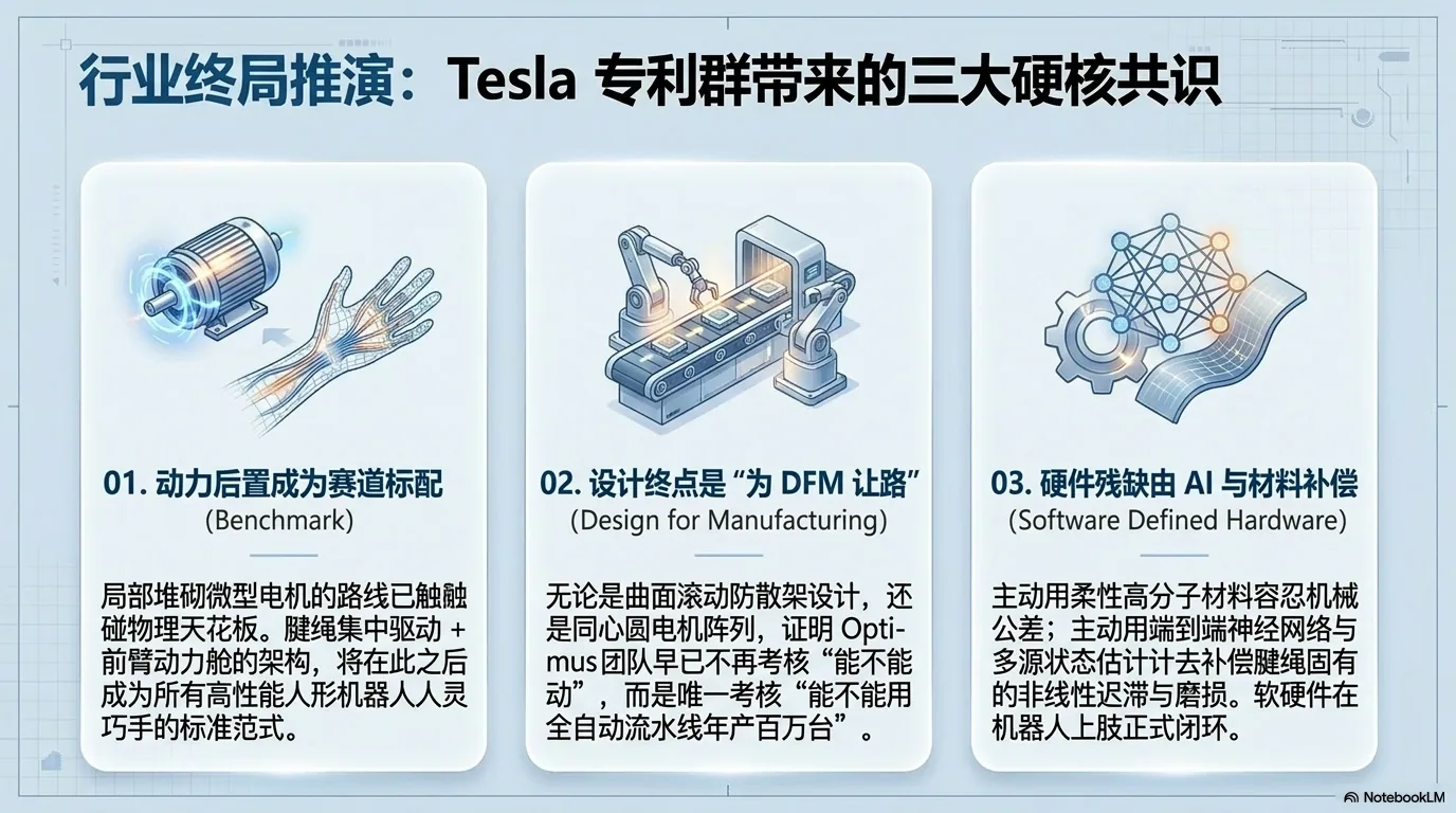 特斯拉公开Optimus V3灵巧手专利