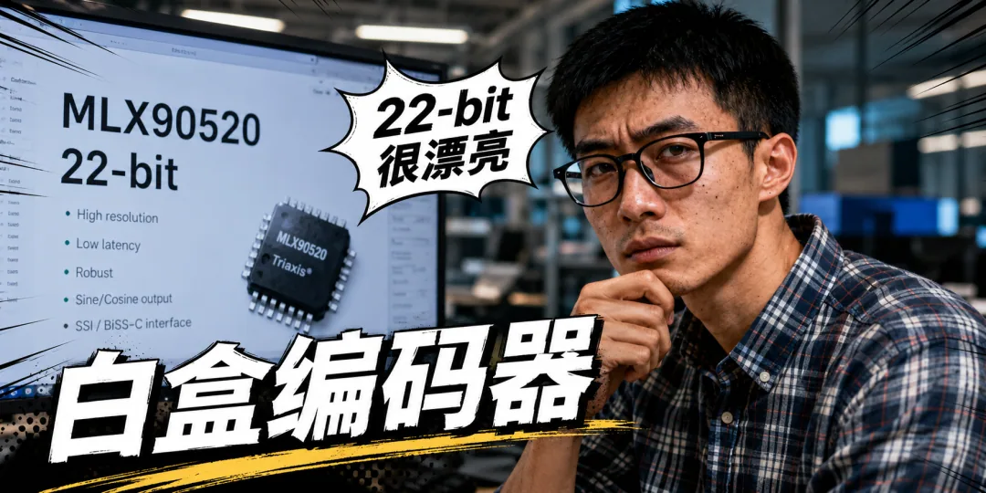 MLX90520 做到 22-bit 后,聊聊“白盒编码器”