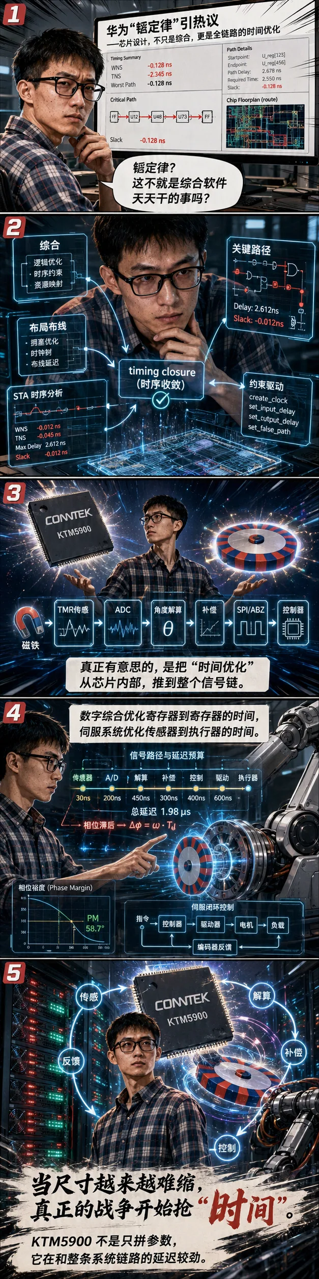 KTM5900 看芯片里的“时间战争”,从华为“韬定律”刷屏说起