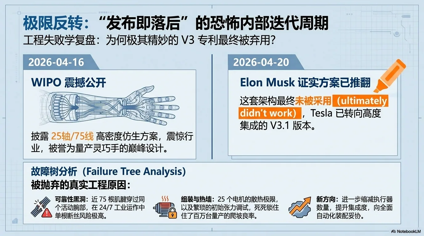 特斯拉公开Optimus V3灵巧手专利