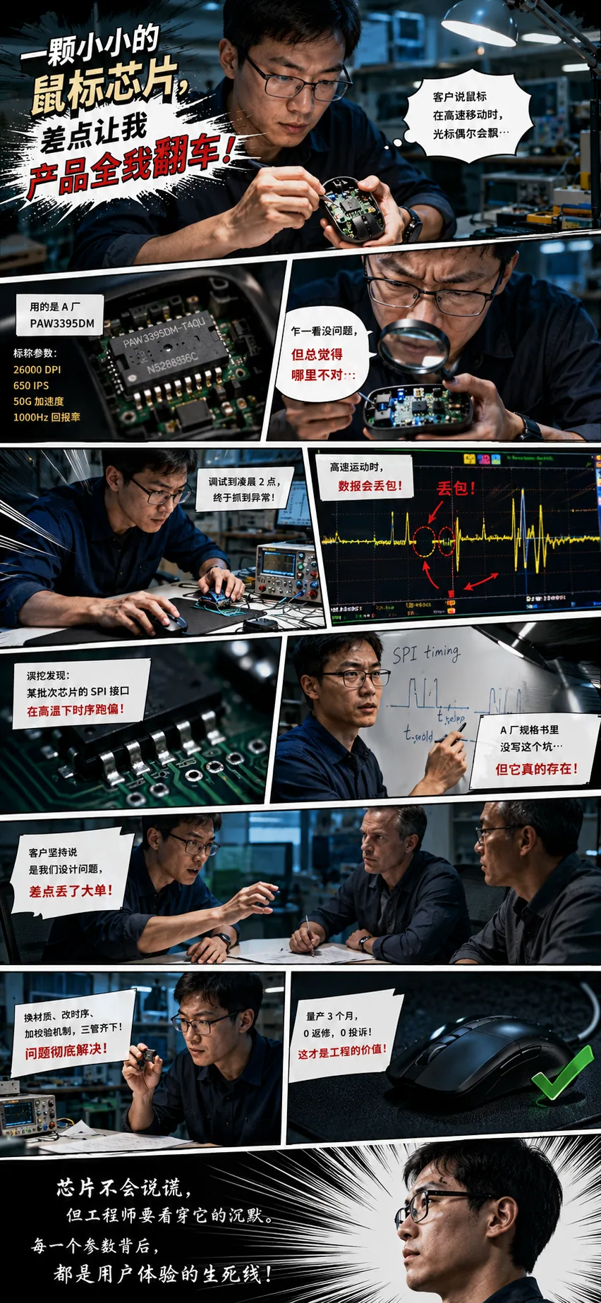 LED 光学鼠标 vs 激光鼠标:一次芯片级的系统工程对决, 从微软 IE1.0 和 罗技 MX Master 到 PixArt 几乎一统江湖