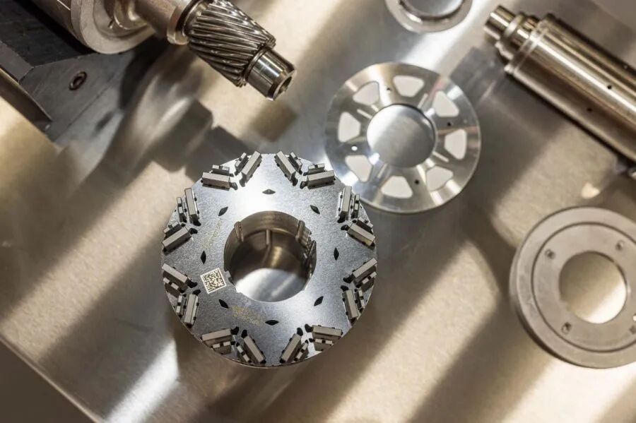 GM EV 电机组件细节图